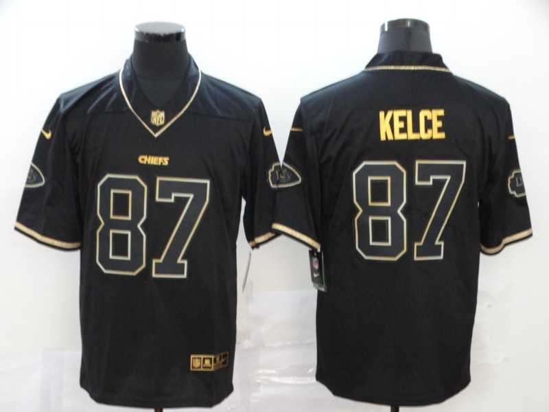 Nike Chiefs 87 Travis Kelce Black Gold Vapor Untouchable Limited Jersey,We sell and wholesale Nike Chiefs 87 Travis Kelce Black Gold Vapor Untouchable Limited Jersey on line form chian!